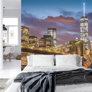 Papier Peint New York City La Nuit – Image 8