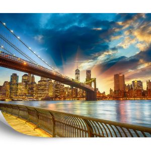 Papier Peint Vue De New York City – Image 2