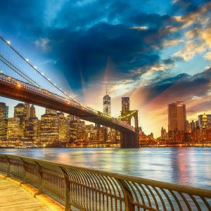 Papier Peint Vue De New York City – Image 1