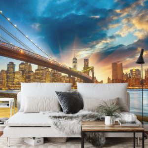 Papier Peint Vue De New York City – Image 3