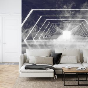 Papier Peint Forêt Dans Le Brouillard – Image 6