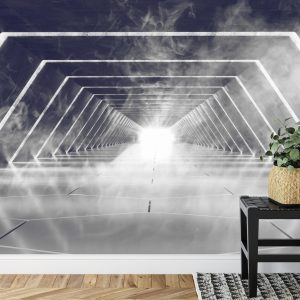 Papier Peint Forêt Dans Le Brouillard – Image 7