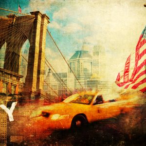 Papier Peint Taxi De New York – Image 1