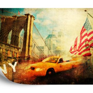 Papier Peint Taxi De New York – Image 2