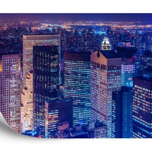 Papier Peint New York City La Nuit – Image 2