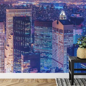 Papier Peint New York City La Nuit – Image 7