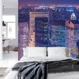Papier Peint New York City La Nuit – Image 8