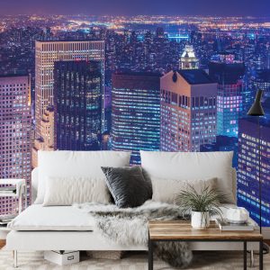 Papier Peint New York City La Nuit – Image 3