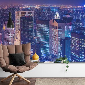 Papier Peint New York City La Nuit – Image 4