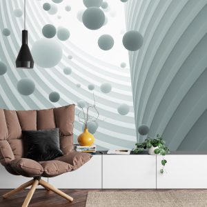 Papier Peint Boules Optiques 3D – Image 4