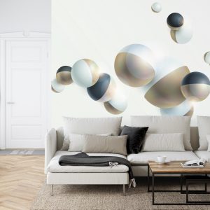Papier Peint Boules 3D Modernes – Image 6