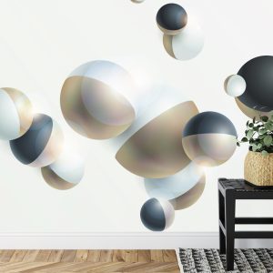 Papier Peint Boules 3D Modernes – Image 7