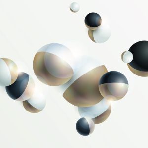 Papier Peint Boules 3D Modernes – Image 1