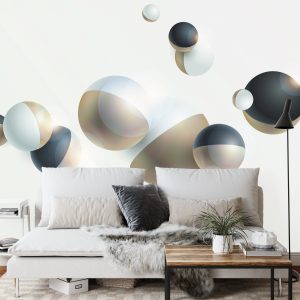 Papier Peint Boules 3D Modernes – Image 3