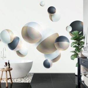 Papier Peint Boules 3D Modernes – Image 5