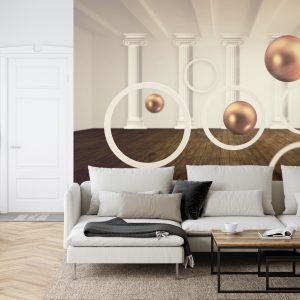 Papier Peint Boules 3D Modernes – Image 6