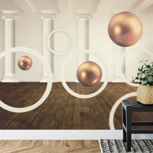 Papier Peint Boules 3D Modernes – Image 7