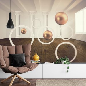 Papier Peint Boules 3D Modernes – Image 4