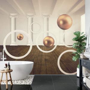 Papier Peint Boules 3D Modernes – Image 5