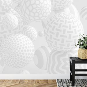 Papier Peint Boules 3D Modernes – Image 7
