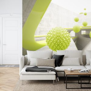 Papier Peint Boules 3D Modernes – Image 6