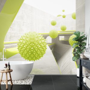 Papier Peint Boules 3D Modernes – Image 5