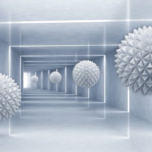 Papier Peint Boules 3D – Image 1