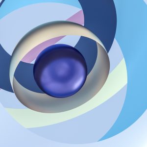 Papier Peint Boule Optique 3D – Image 1