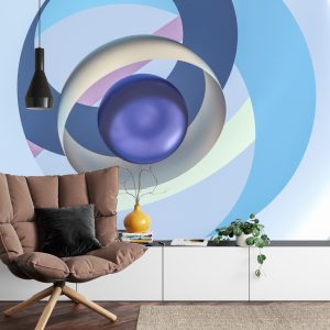 Papier Peint Boule Optique 3D – Image 4