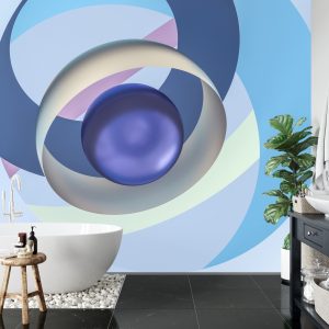 Papier Peint Boule Optique 3D – Image 5