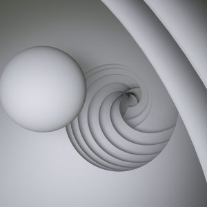 Papier Peint Boule Optique 3D – Image 1