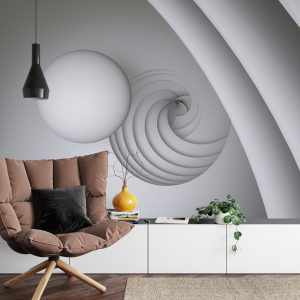 Papier Peint Boule Optique 3D – Image 4