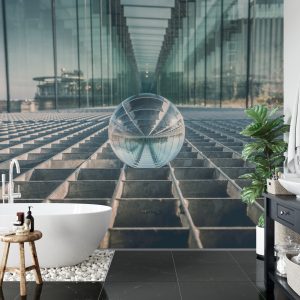 Papier Peint Sphère 3D Moderne – Image 5