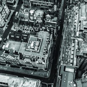 Papier Peint Londres Noir Et Blanc – Image 1