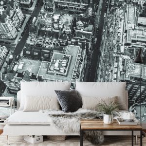 Papier Peint Londres Noir Et Blanc – Image 3