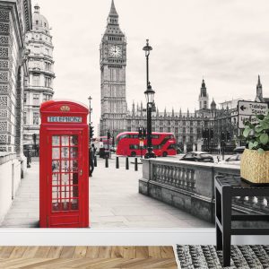 Papier Peint Londres Noir Et Blanc – Image 7