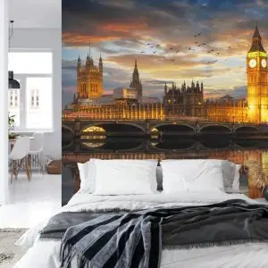 Papier Peint Londres La Nuit – Image 8