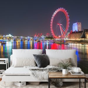 Papier Peint Londres La Nuit – Image 3