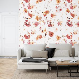 Papier Peint Coquelicots Peints – Image 6