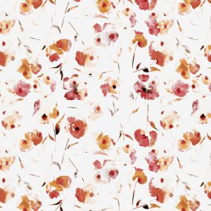 Papier Peint Coquelicots Peints – Image 1