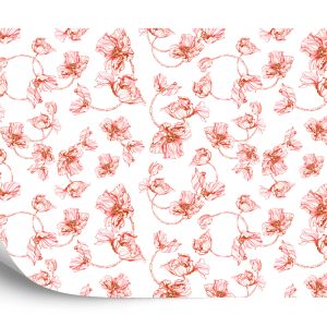 Papier Peint Coquelicots Aquarelle – Image 2