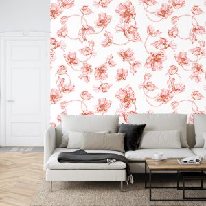 Papier Peint Coquelicots Aquarelle – Image 6