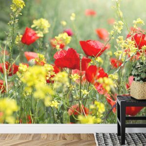 Papier Peint Prairie De Coquelicots – Image 7