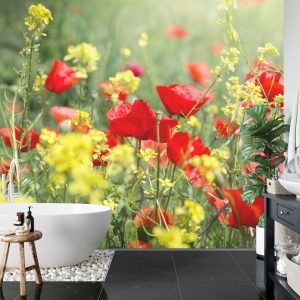 Papier Peint Prairie De Coquelicots – Image 5