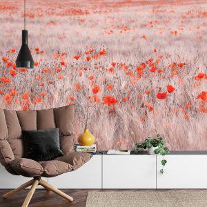 Papier Peint Champ De Coquelicots – Image 4