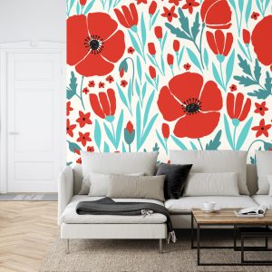 Papier Peint Fleurs De Coquelicots – Image 6