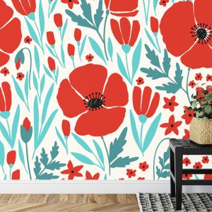 Papier Peint Fleurs De Coquelicots – Image 7