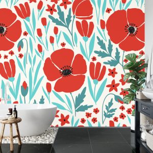 Papier Peint Fleurs De Coquelicots – Image 5