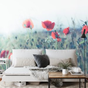 Papier Peint Champ De Coquelicots – Image 3