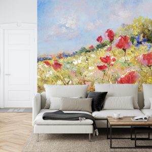 Papier Peint Coquelicots Peints – Image 6